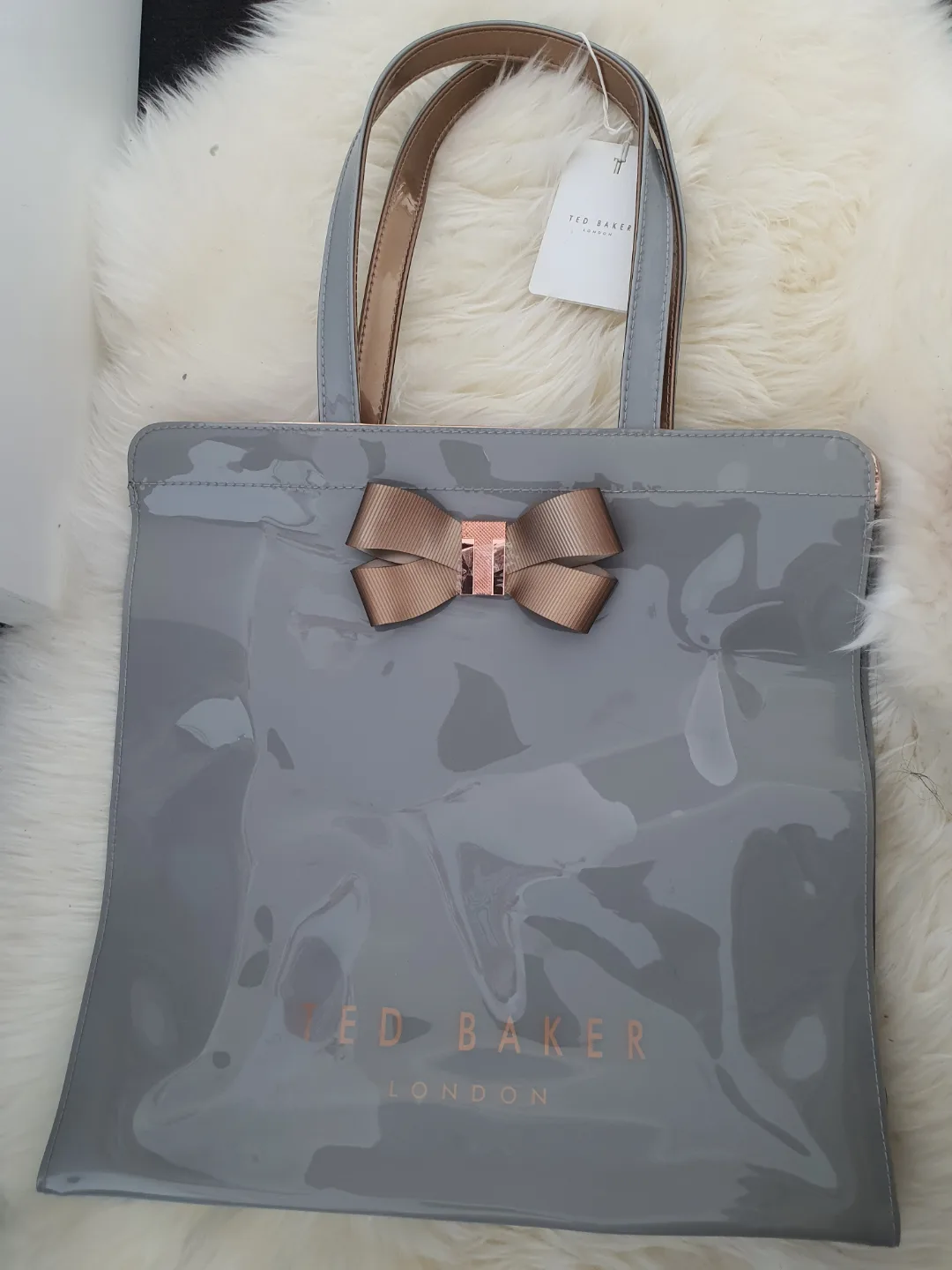 Ted Baker London Grey Tote Bag thumbnail
