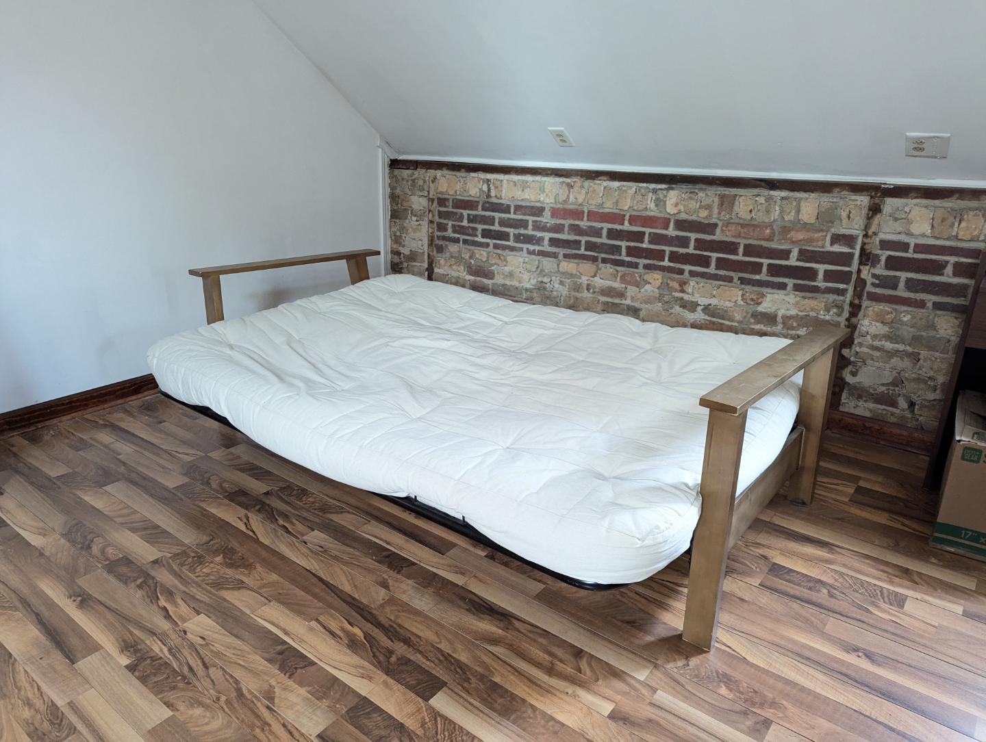 Full-size Futon with Wooden Frame - photo 3