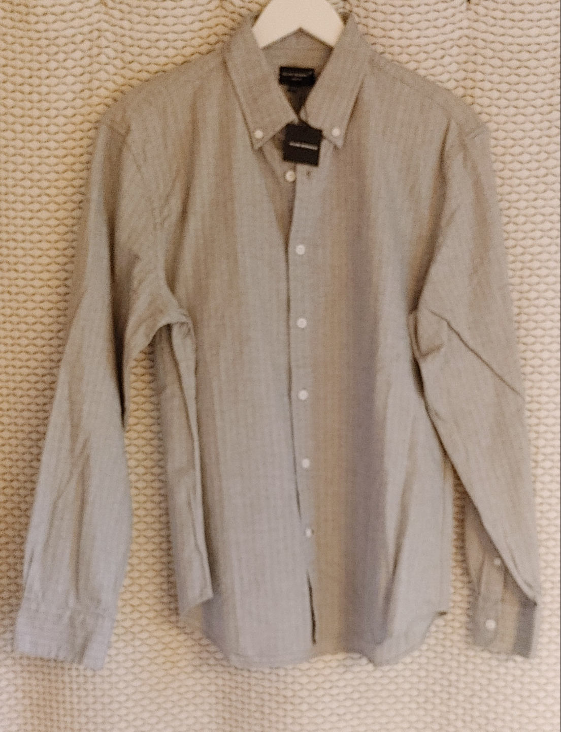 Club Monaco Men's Slim Fit Long Sleeve Shirt