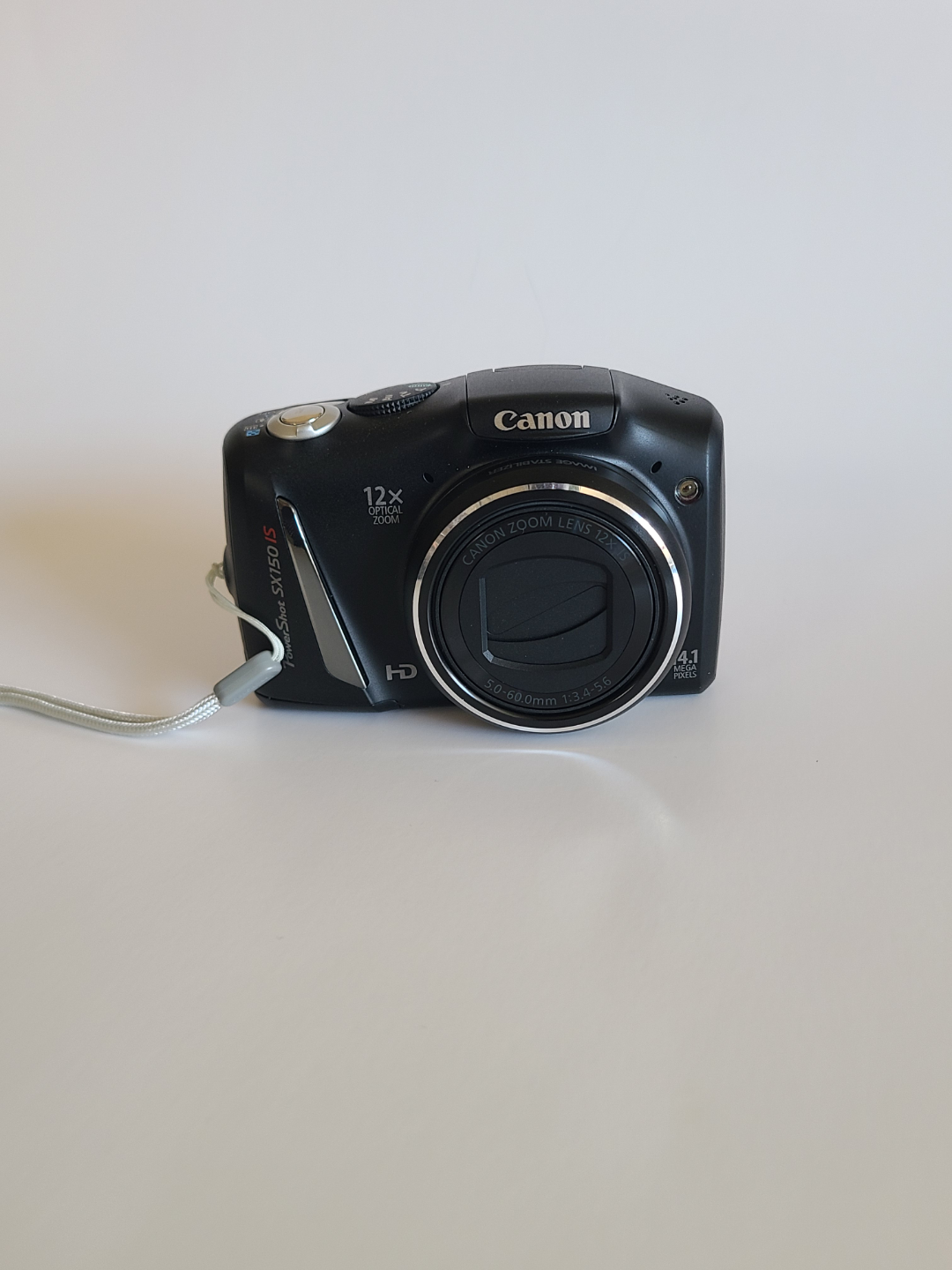 Canon PowerShot SX150 IS Digital Camera – 12x Zoom, HD Video