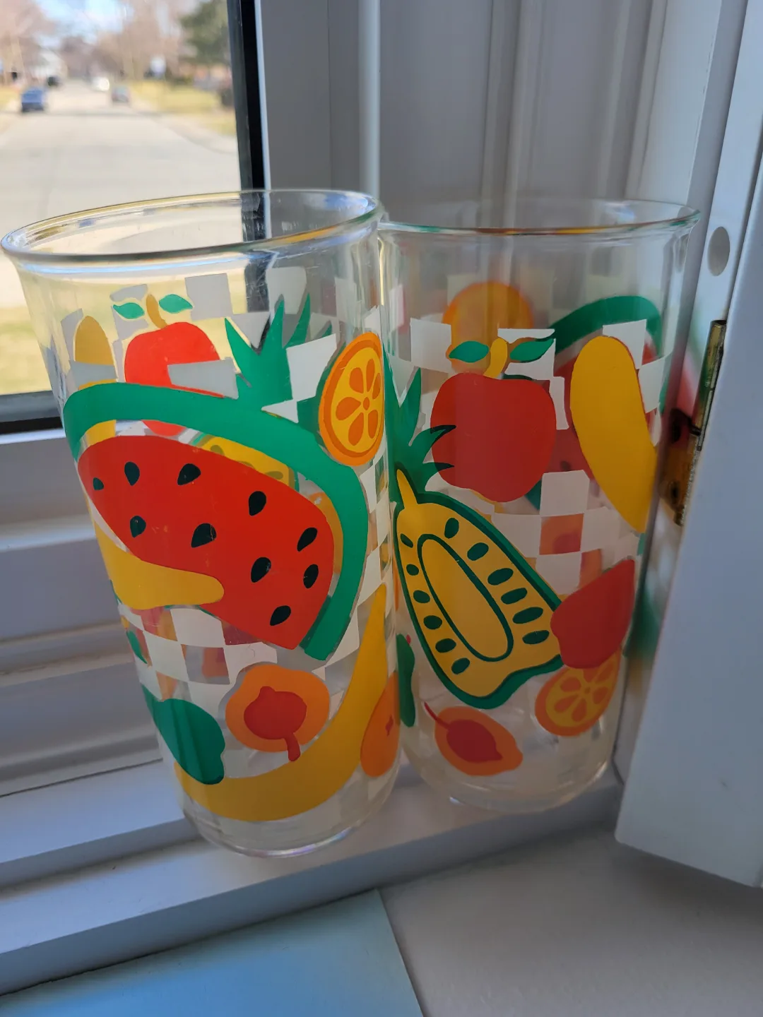 vintage Retro Culver Plastic Picnic Glasses image indicator(4)