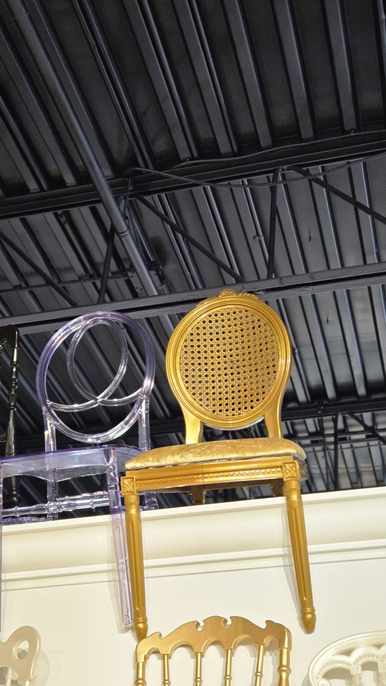 Plastic Chairs - Gold, Silver, White & Clear - photo 5
