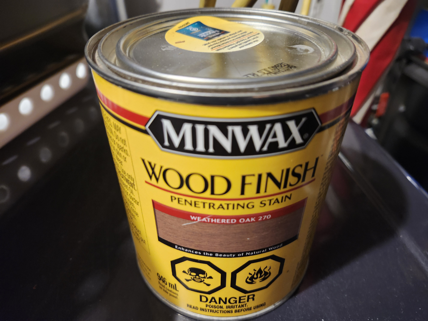 Minwax Wood Finish Penetrating Stain - Weathered Oak 270