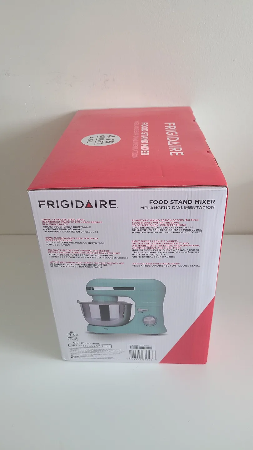 FRIGIDAIRE Retro Stand Mixer 4.75 QT/ 4.5 L FAST PICK-UP image indicator(4)