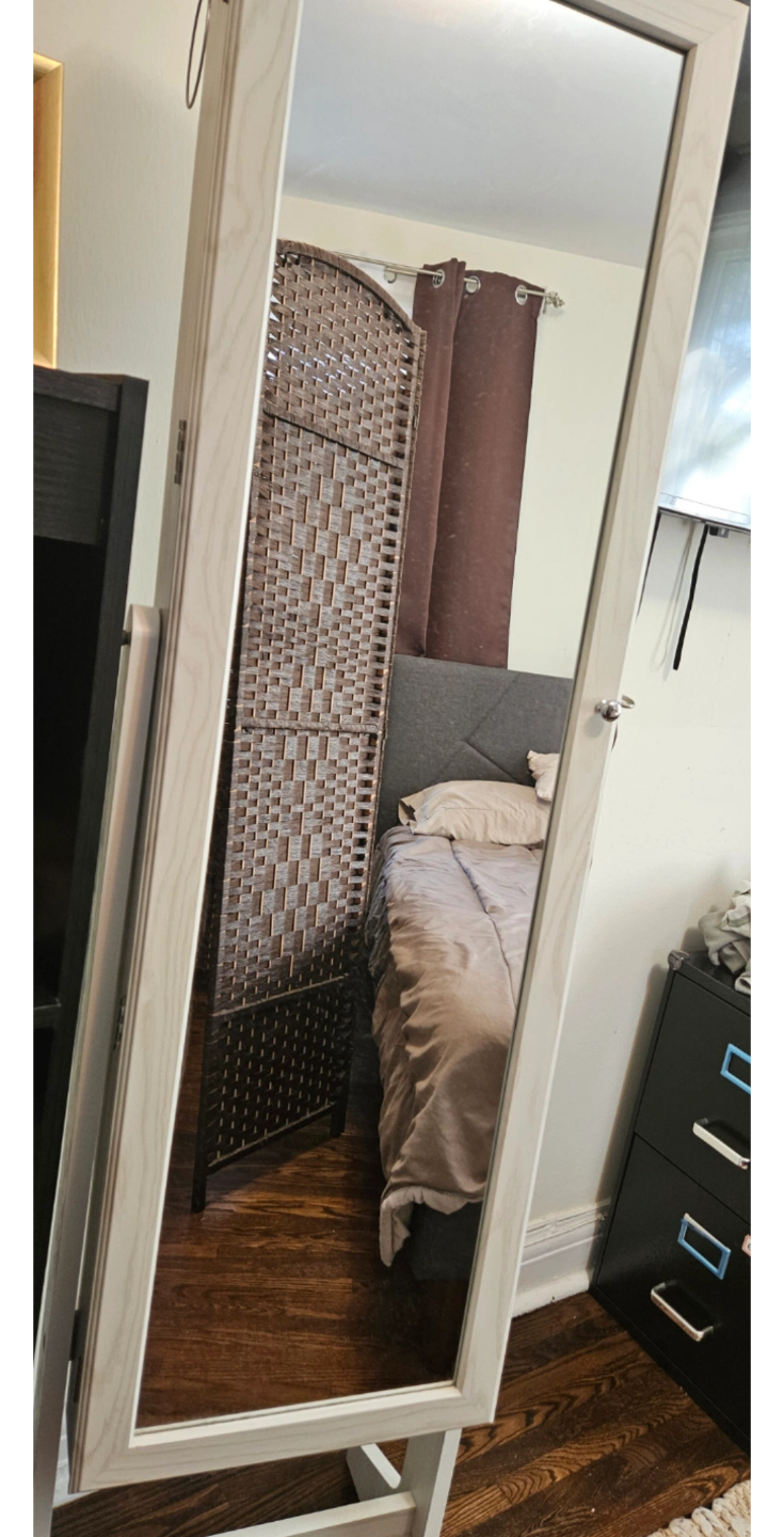 Full-Length Jewelry Armoire with Mirror - photo 4