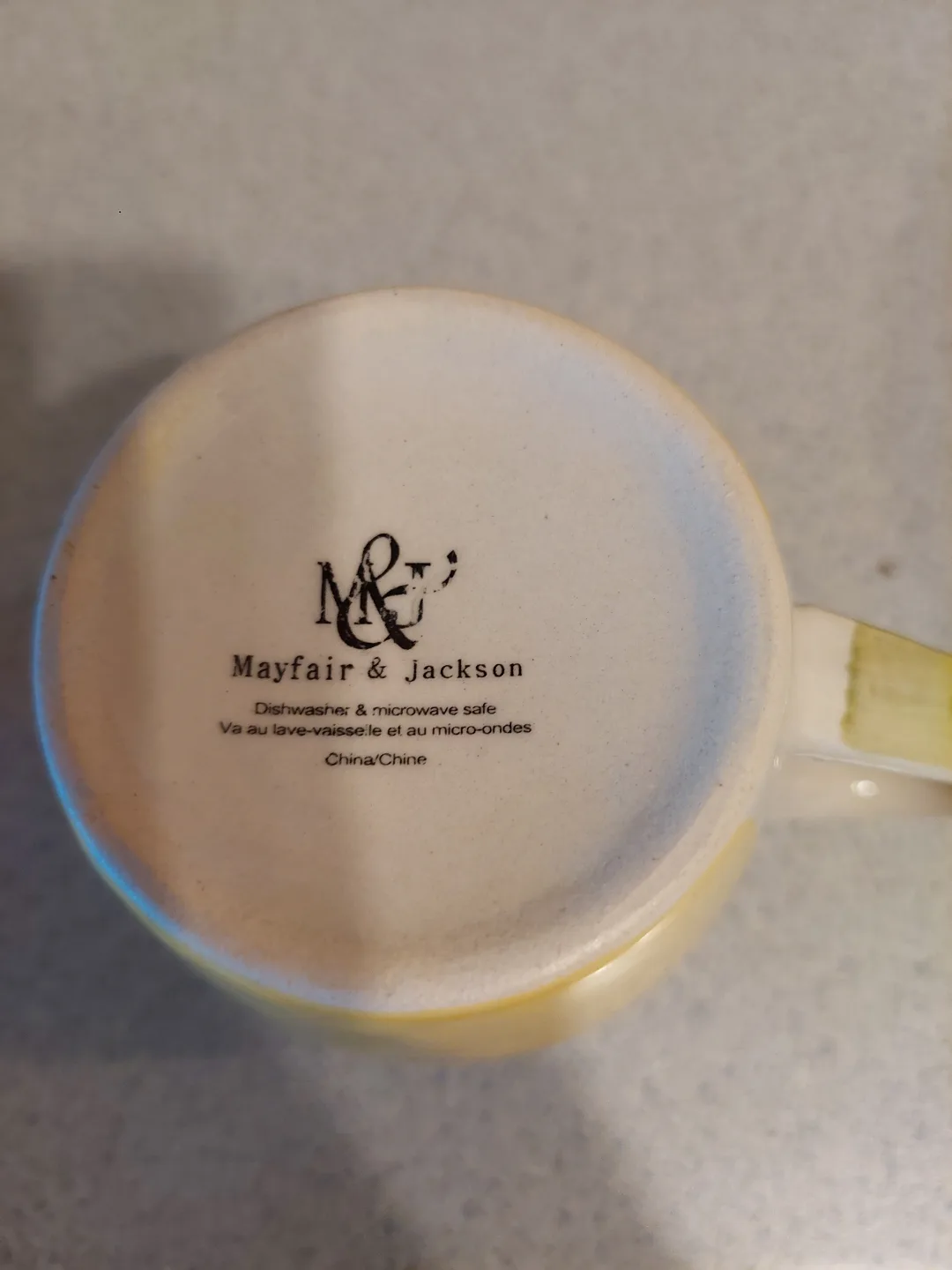 Mayfair & Jackson Yellow Floral Dinnerware Set image indicator(3)