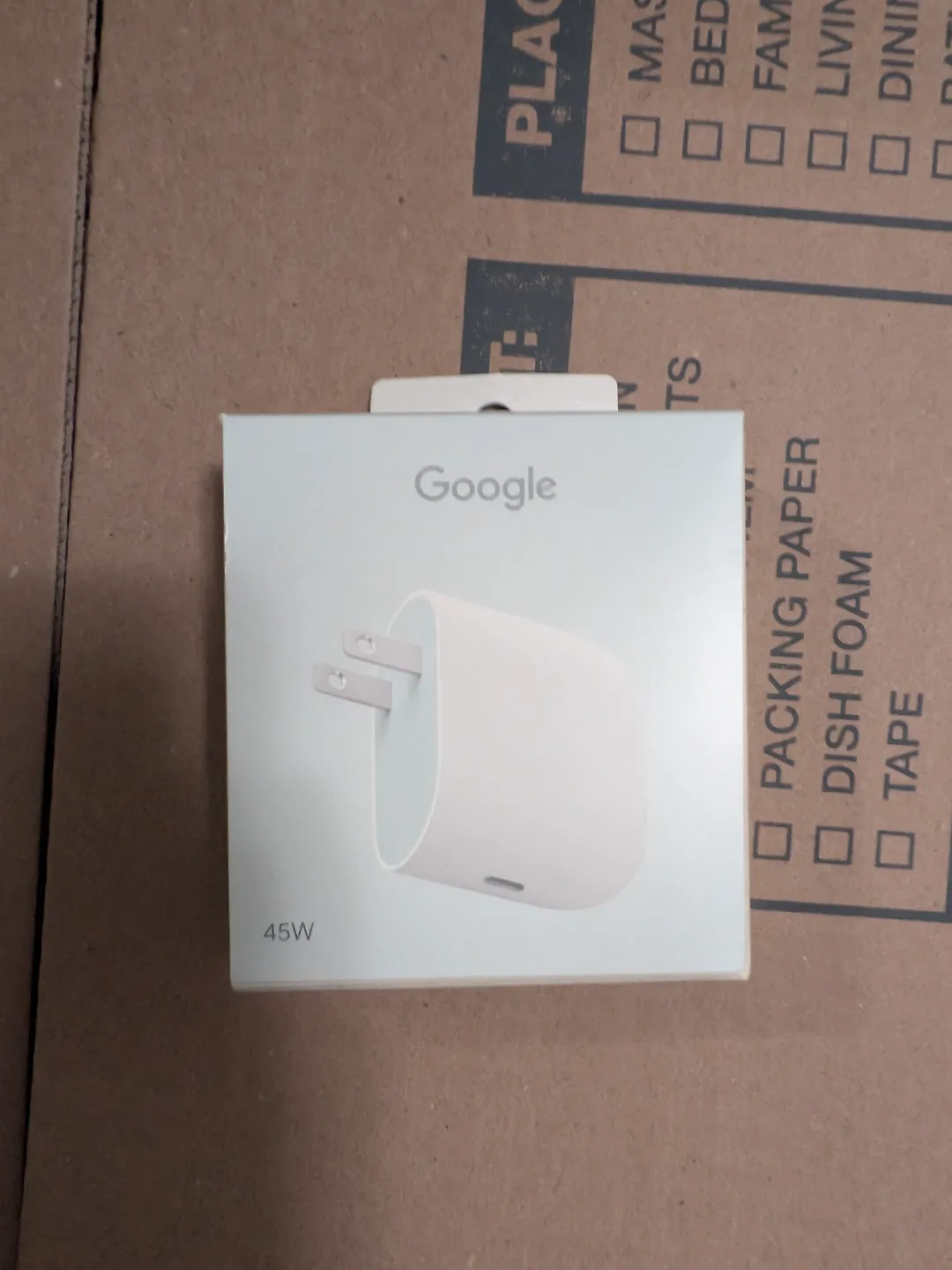 Brand New - Google 45W USB-C Charger thumbnail