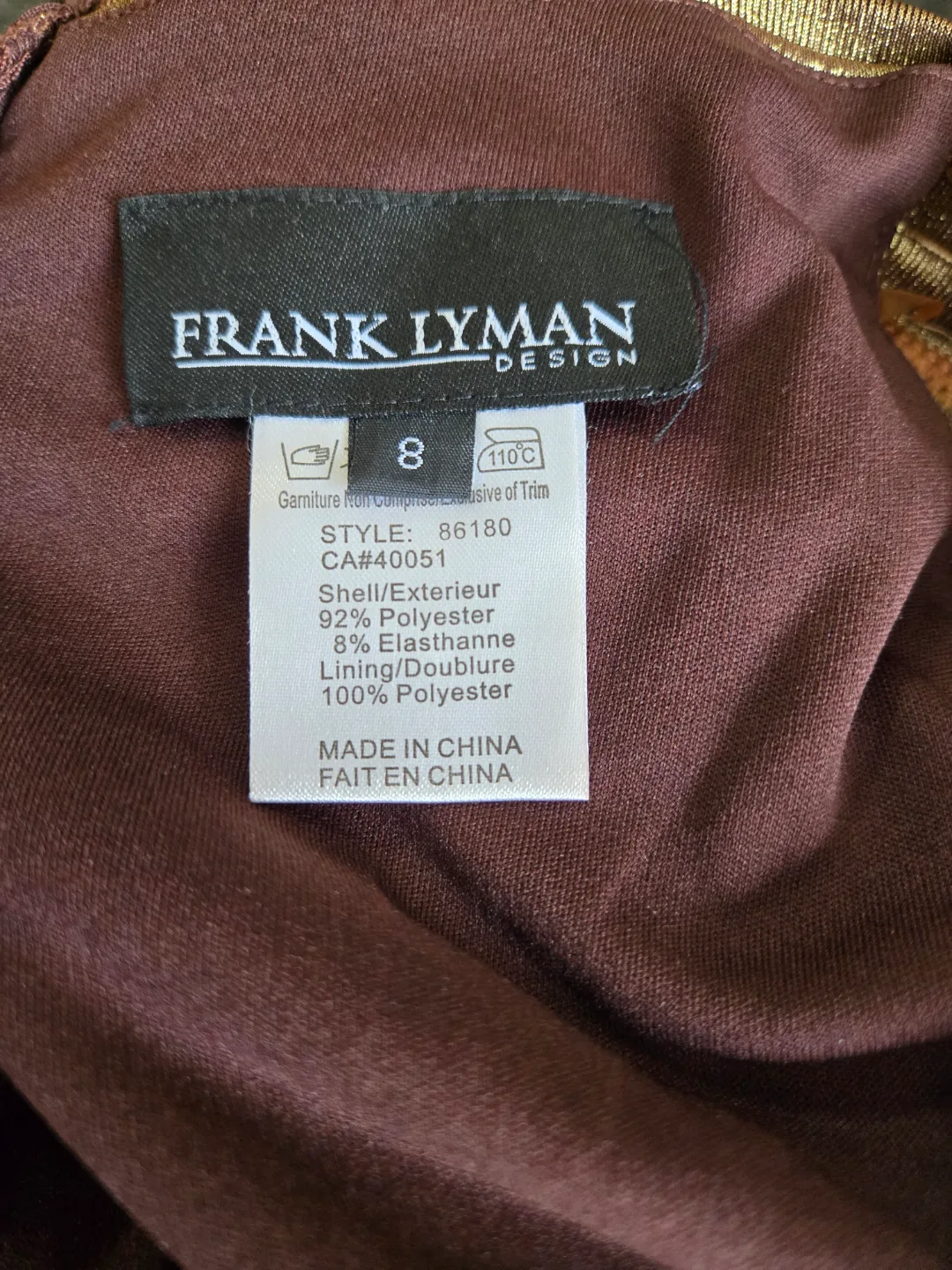Frank Lyman Design Women's top image indicator(3)