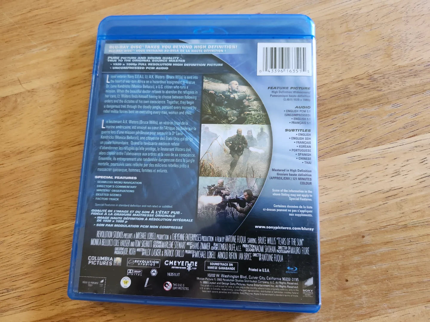 Tears of the Sun Blu-ray image indicator(2)