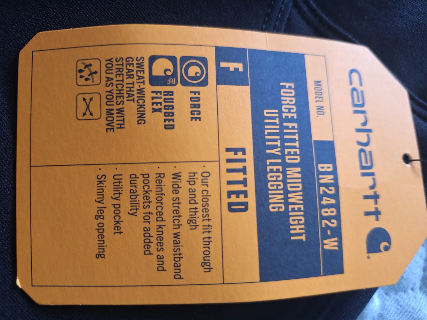 Carhartt Women's Force Fitted Leggings - Size XL image indicator(7)