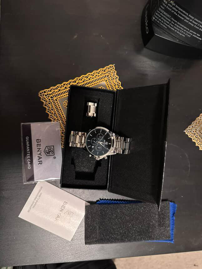 Mens Chain Watch - photo 2