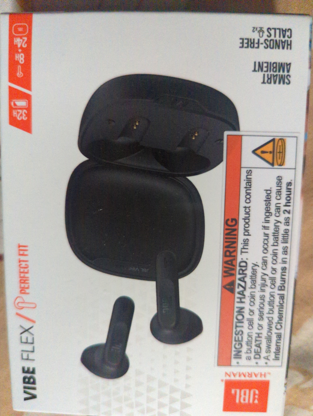 JBL Vibe Flex Wireless Earbuds