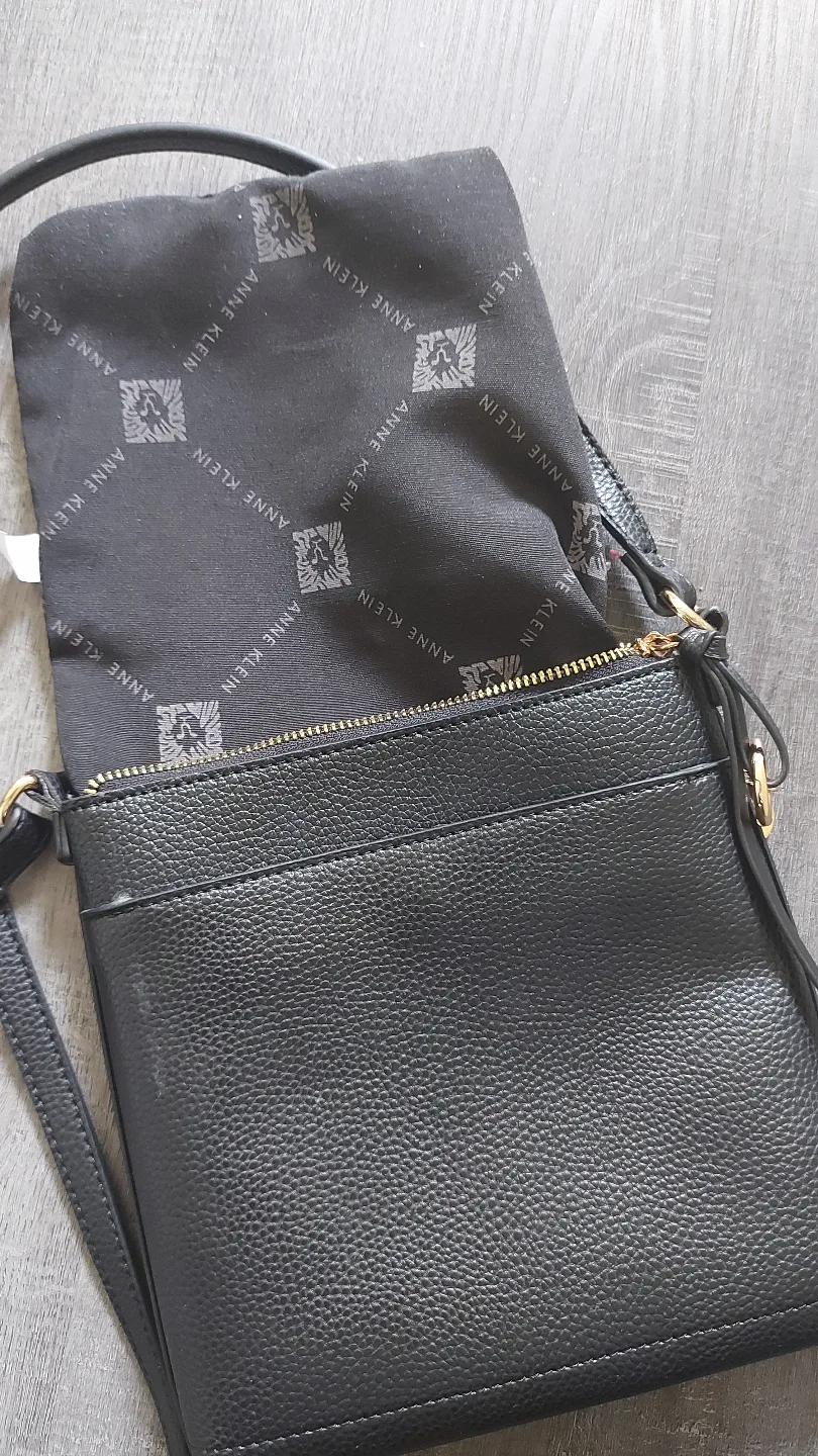 Anne Klein Black Crossbody Bag image indicator(4)