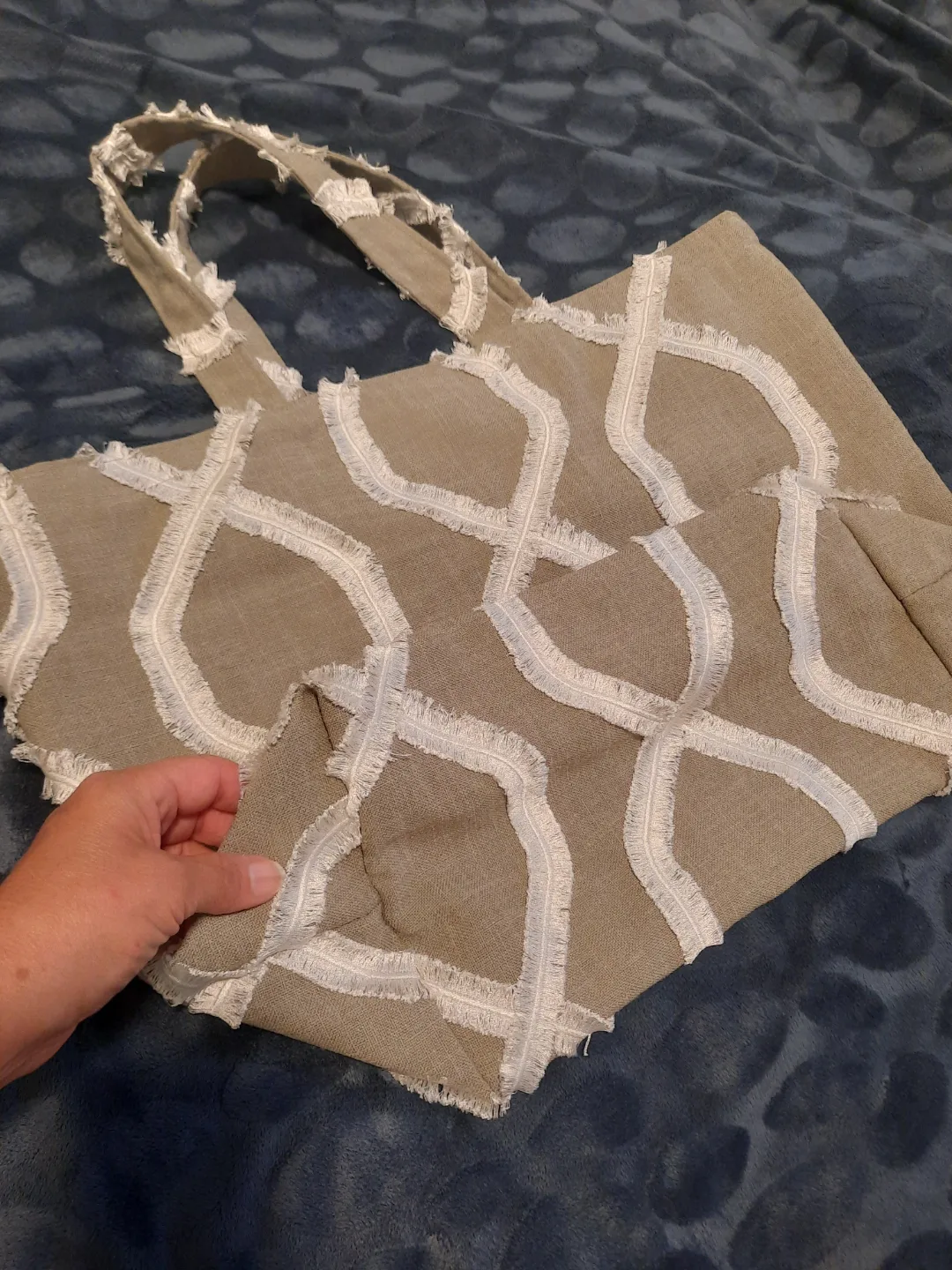 tote Bag,  big size and unique fabric image indicator(2)