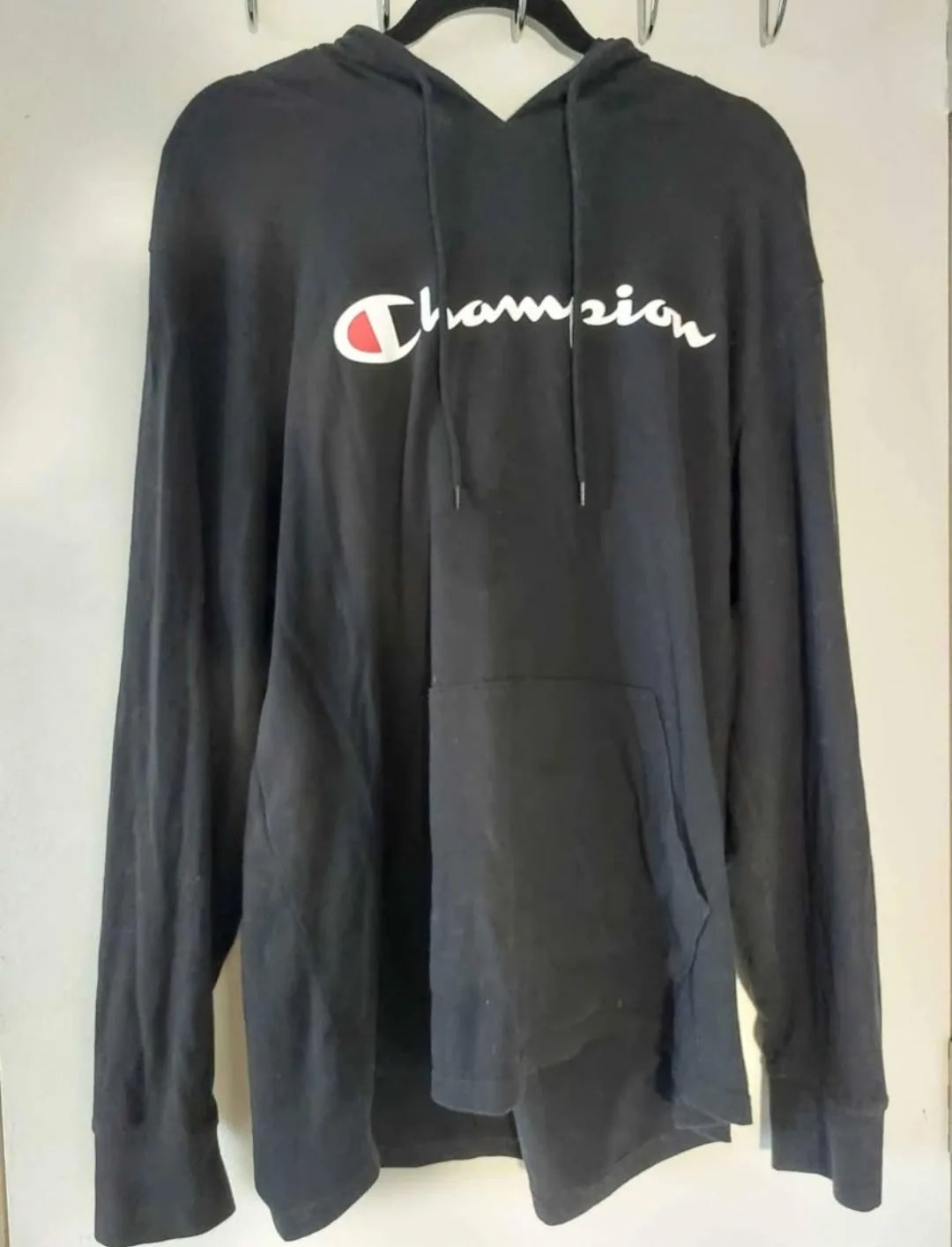 Champion Men's Large Black Hoodie thumbnail
