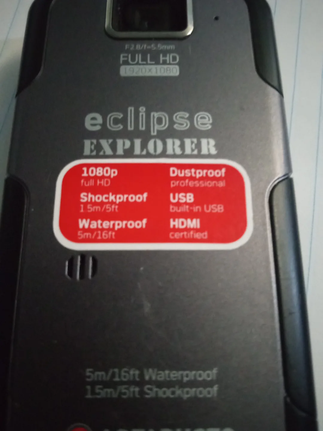 AgfaPhoto Eclipse Explorer HD Camcorder image indicator(3)
