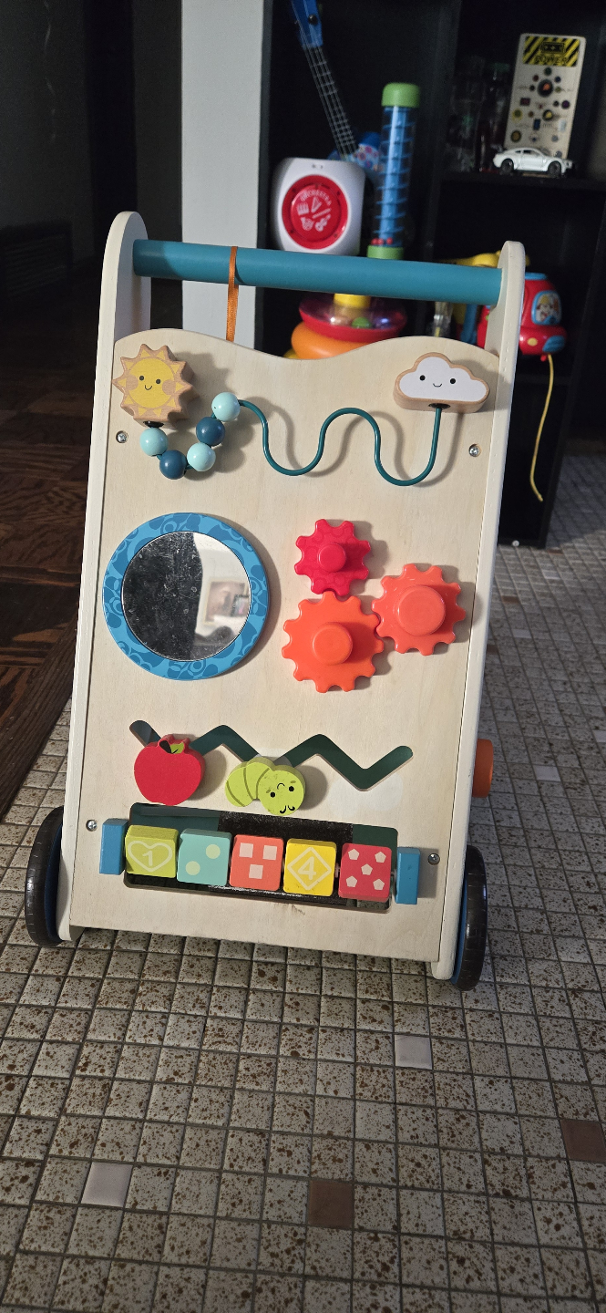 Baby Wooden Activity Walker