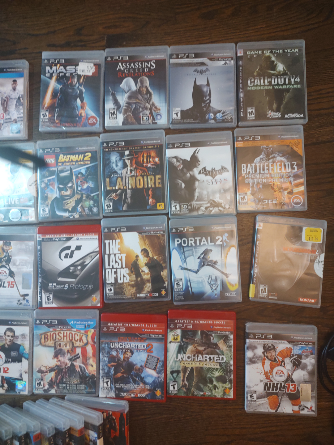 PS3 Console with 30+ Games and 2 Controllers