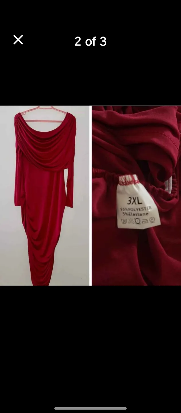 NEW Sz 3XL to Sz M Off The Shoulder image indicator(2)