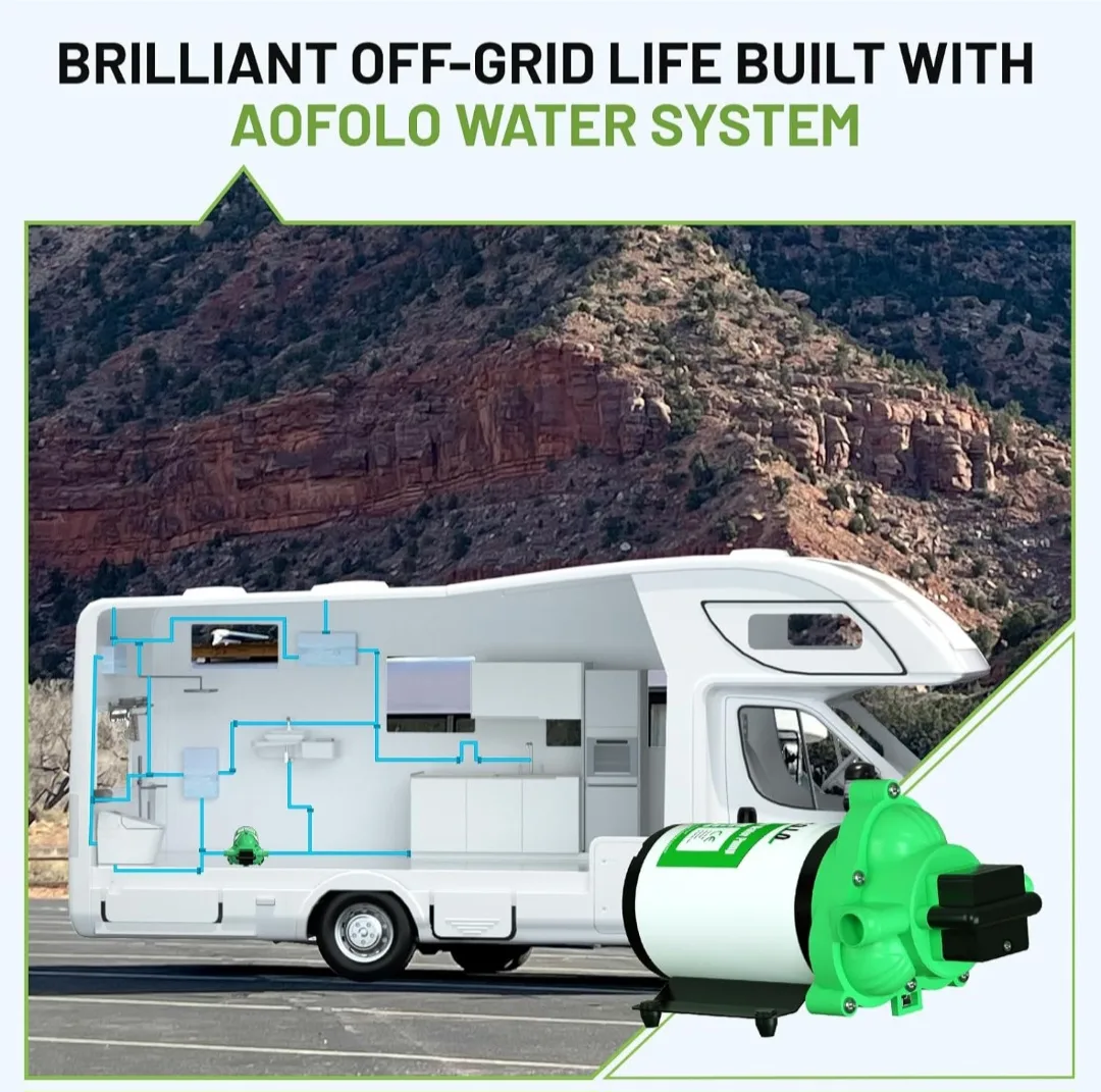 ON DEMAND WATER PUMP, RV & MULTI USE, 110V AC 4.0GPM/15.0LPM image indicator(3)