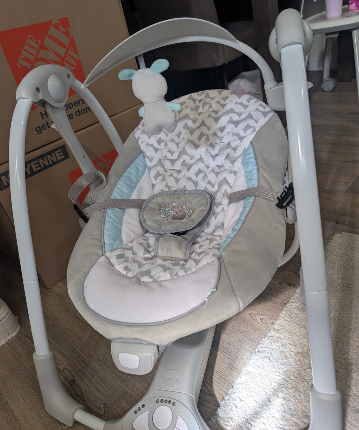 Ingenuity ConvertMe 2-in-1 Baby Swing