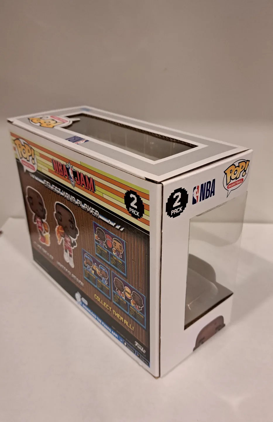 🏀🕹 Clyde Drexler and Hakeem Olajuwon (2 Pack) Funko Pop! image indicator(4)