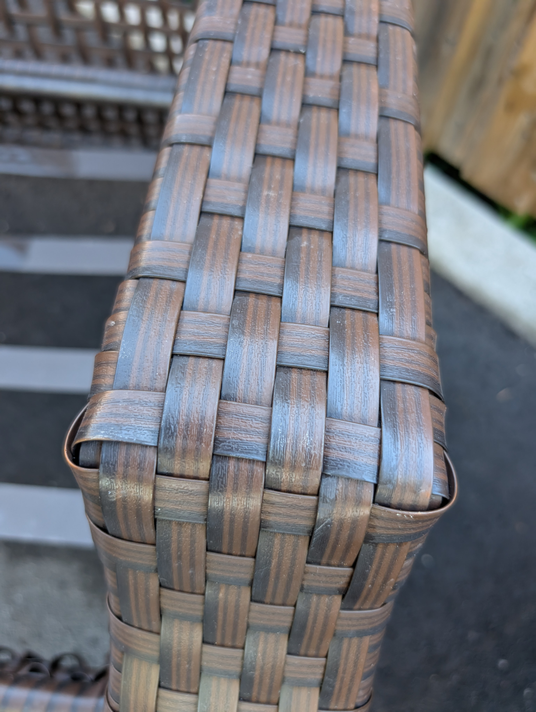 Pair of Patio Wicker Chairs - photo 3