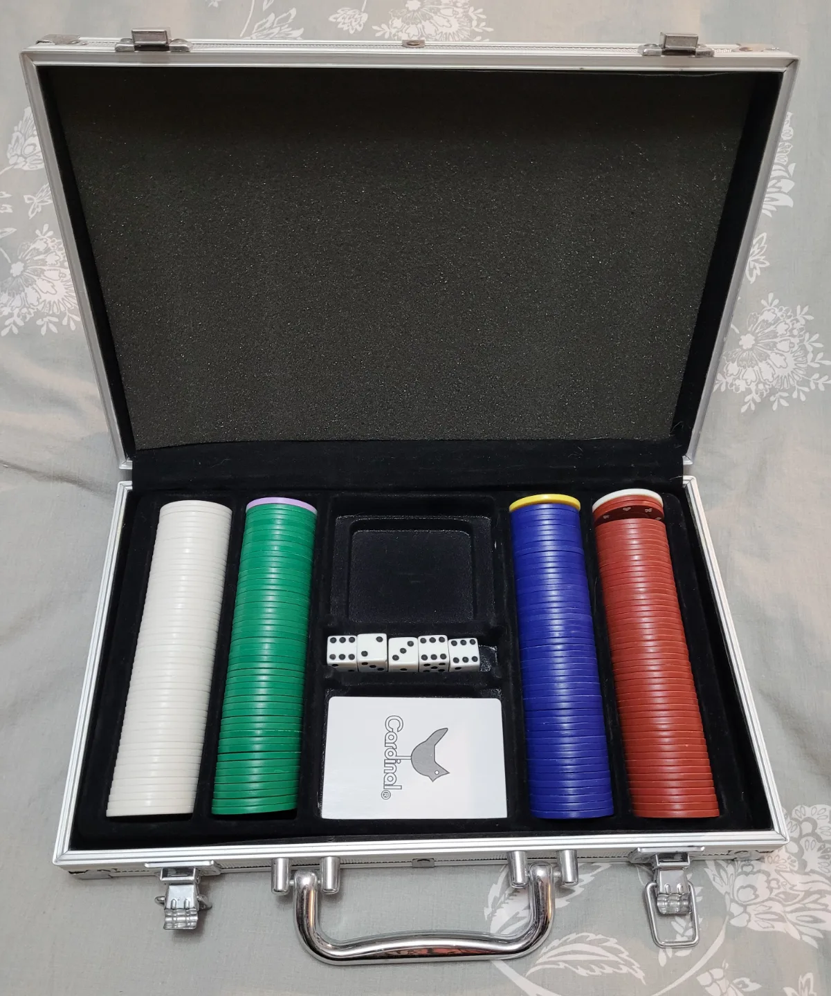 Cardinal Poker Chip Set in Aluminum Case thumbnail