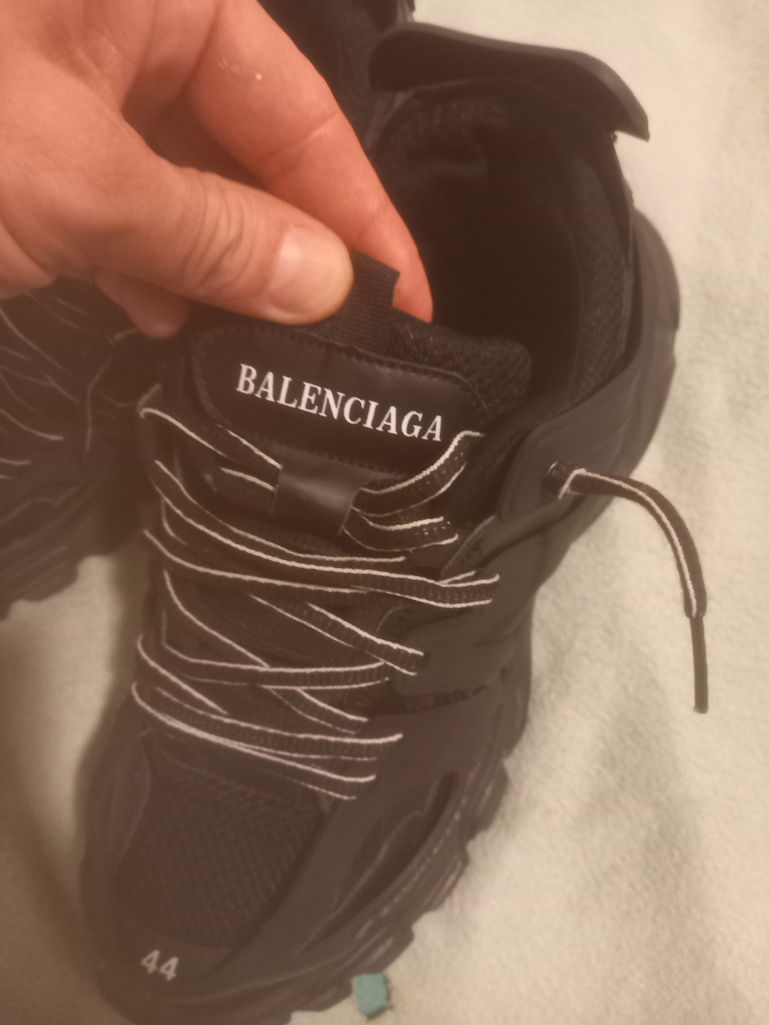 Balenciaga Track Sneakers - Black - Size 11 - photo 5