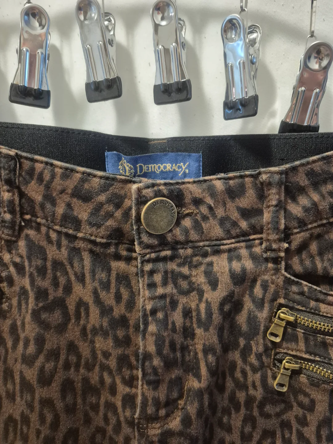 Democracy Leopard Print Pants thumbnail