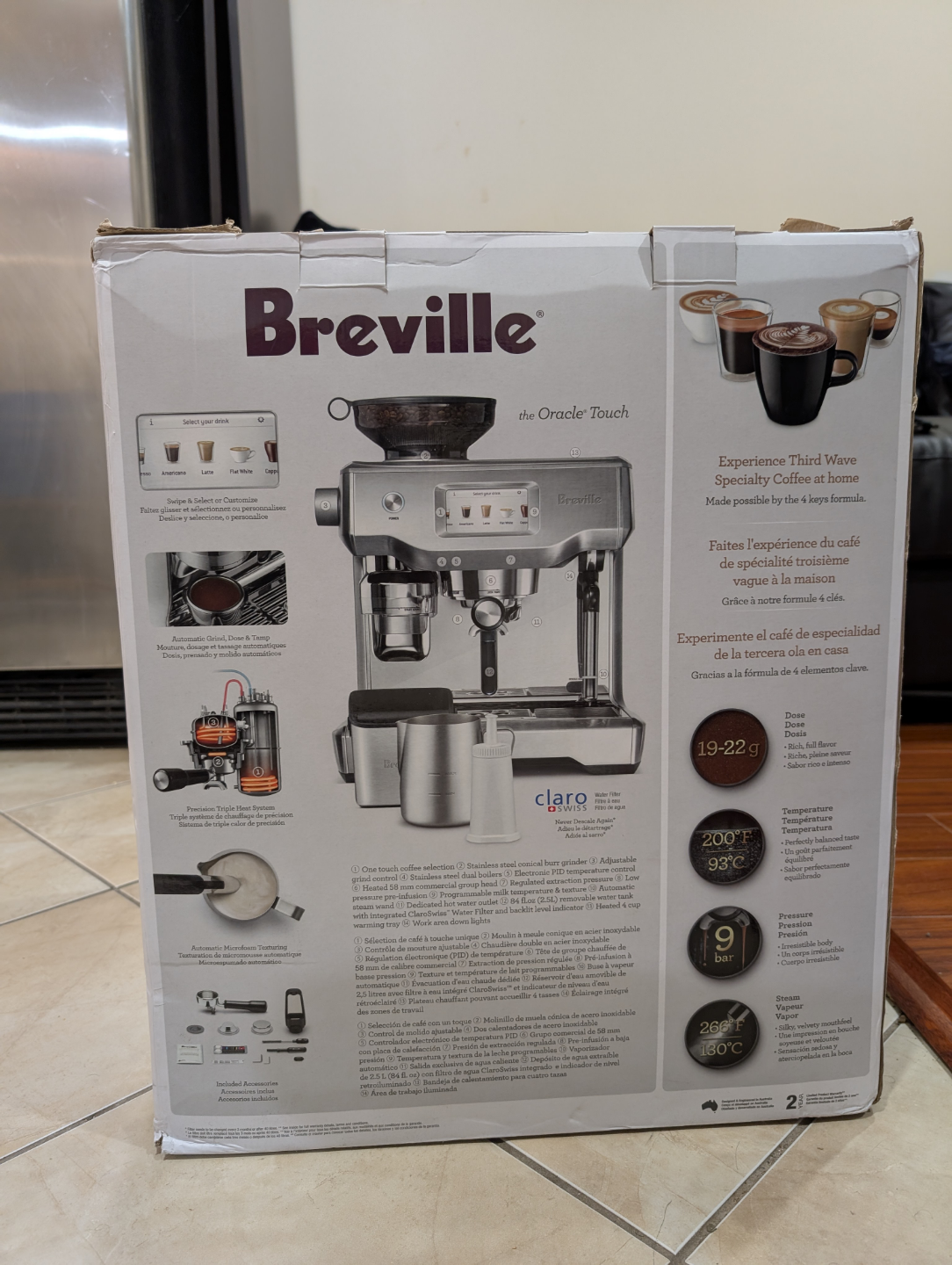 Breville Oracle Touch Espresso Machine - New in Box