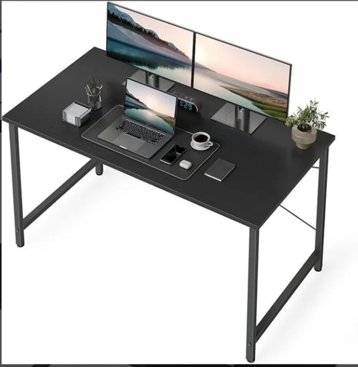 New CubiCubi Computer Desk in black finish thumbnail