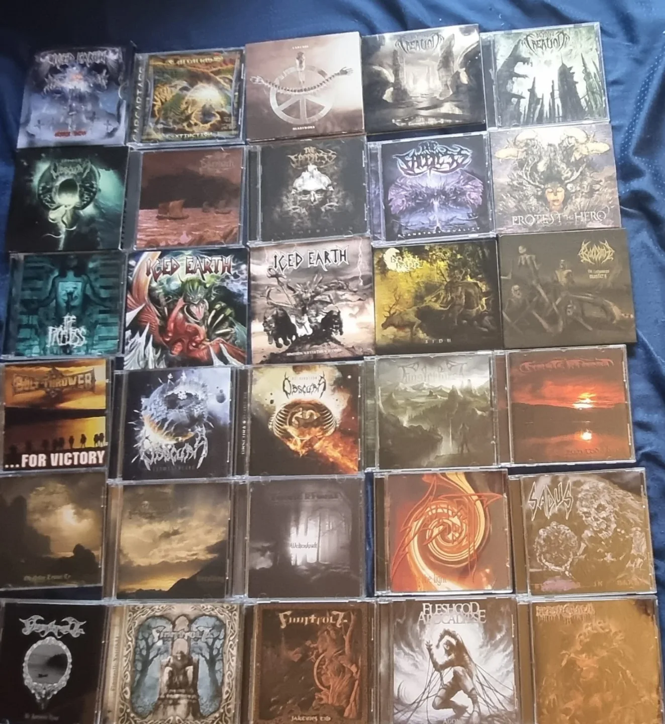 Huge Metal CD Collection -  Over 100 CDs! image indicator(5)