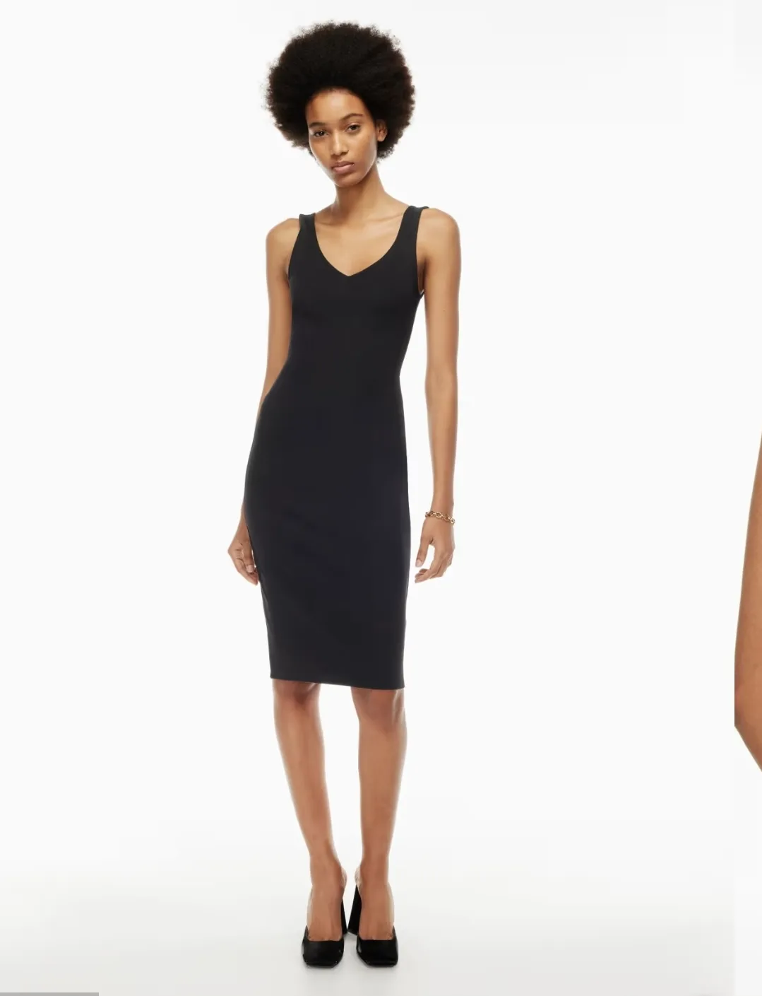 TNA Beverly Knit Midi Dress - Size M thumbnail