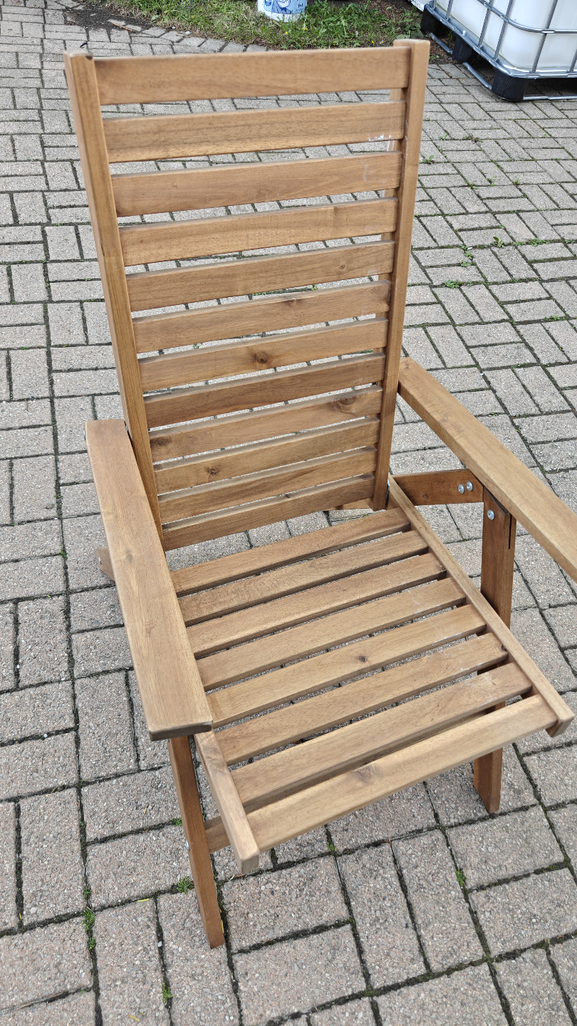 Wooden Reclining Adirondack Chair - photo 3