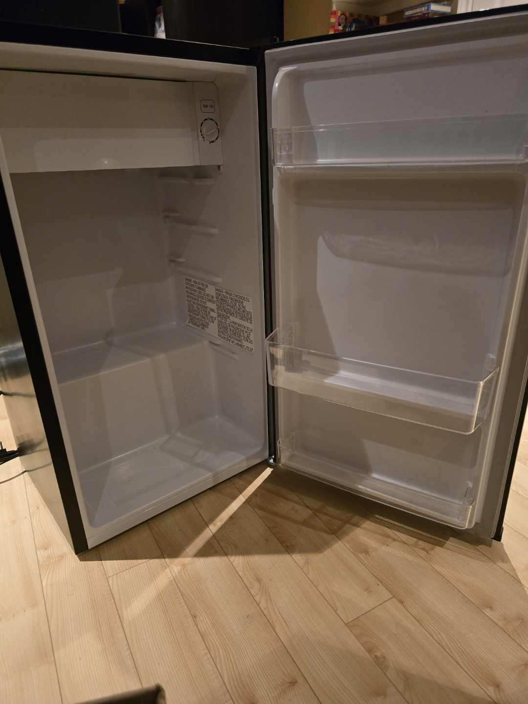 Compact Black Mini Fridge - photo 2