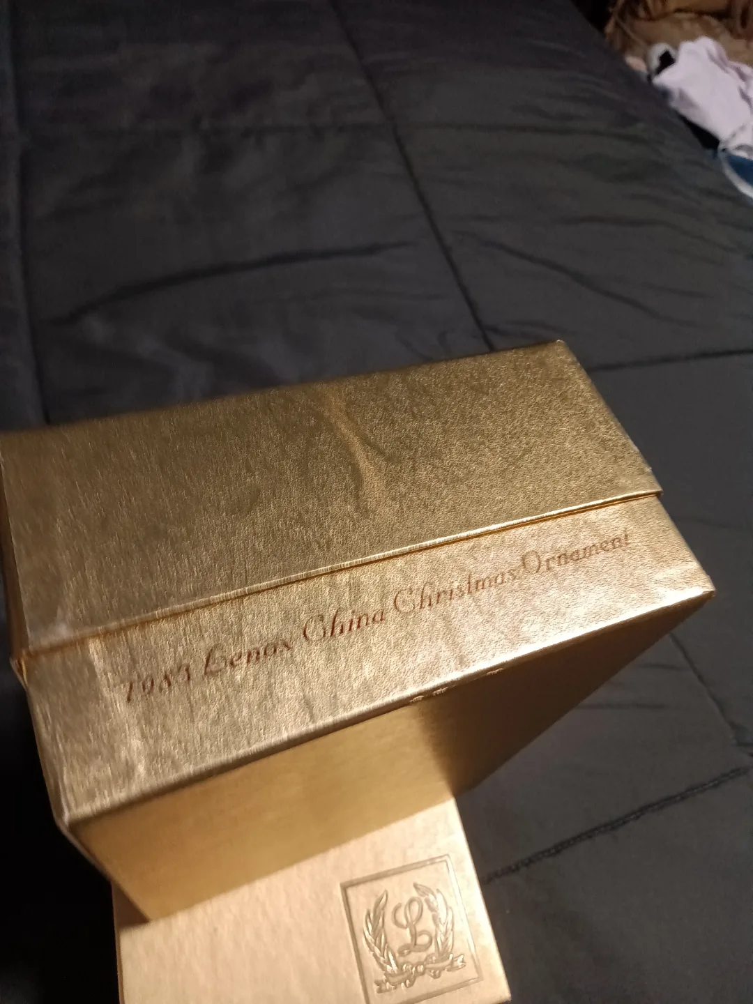 Vintage 1982 & 1983 Lenox China Christmas Ornaments image indicator(5)