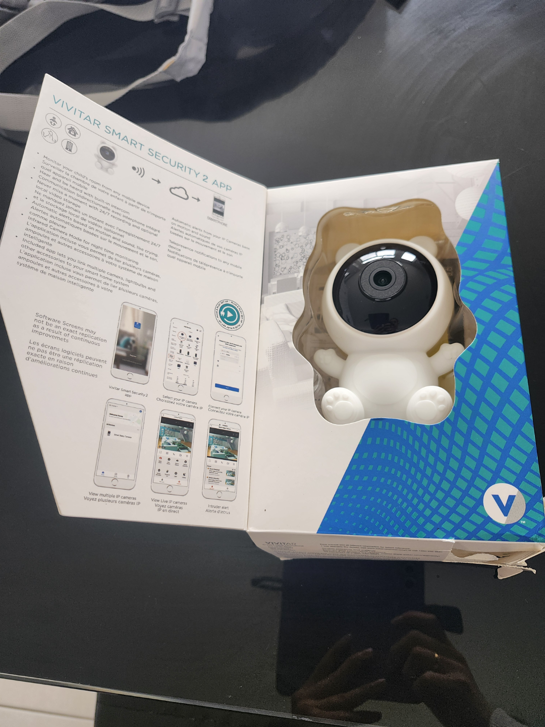 Vivitar Wi-Fi Baby Cam - Bear Shaped Smart Security Camera - photo 2