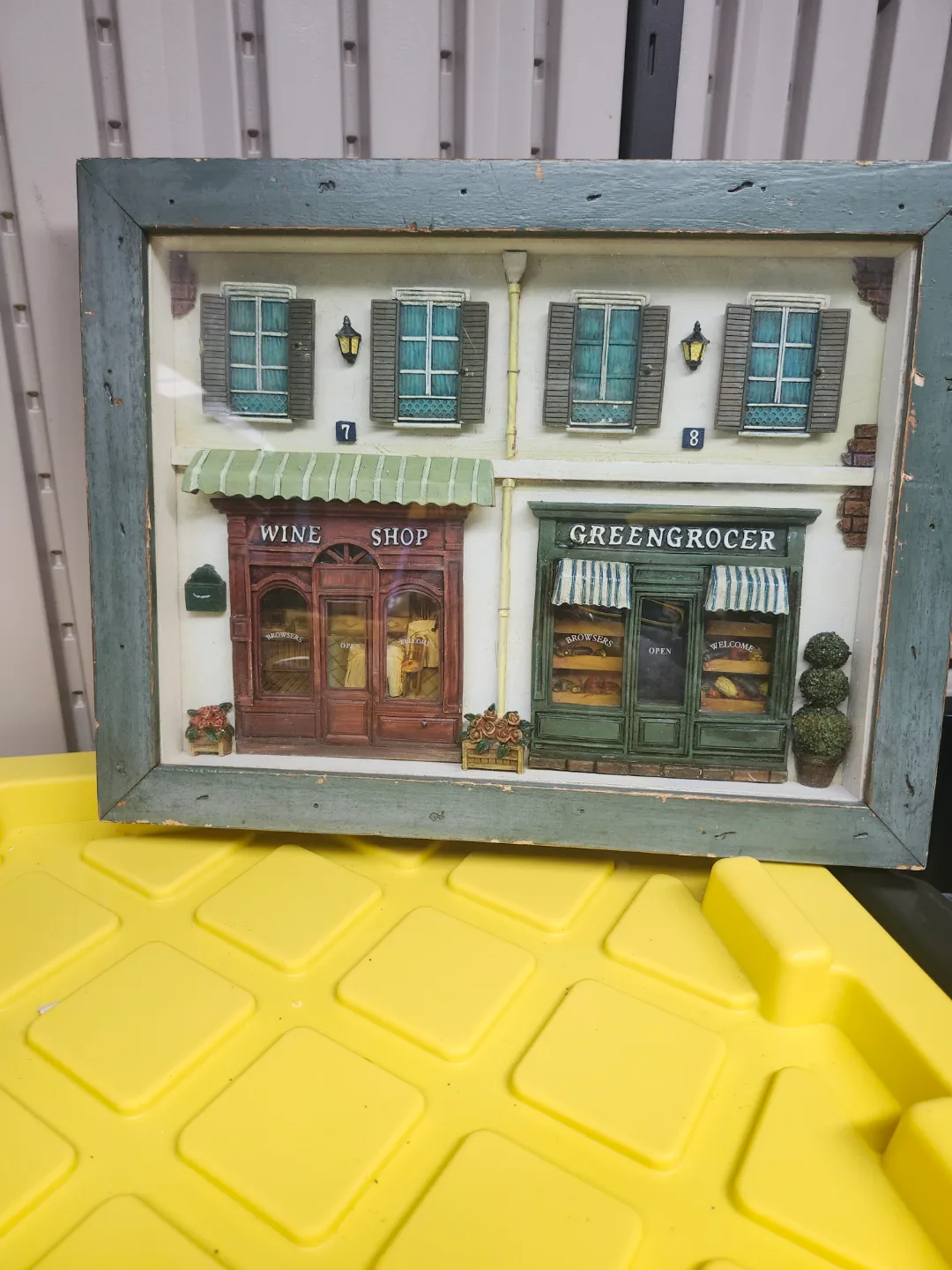 Vintage Shadow Box  Wall Decor thumbnail