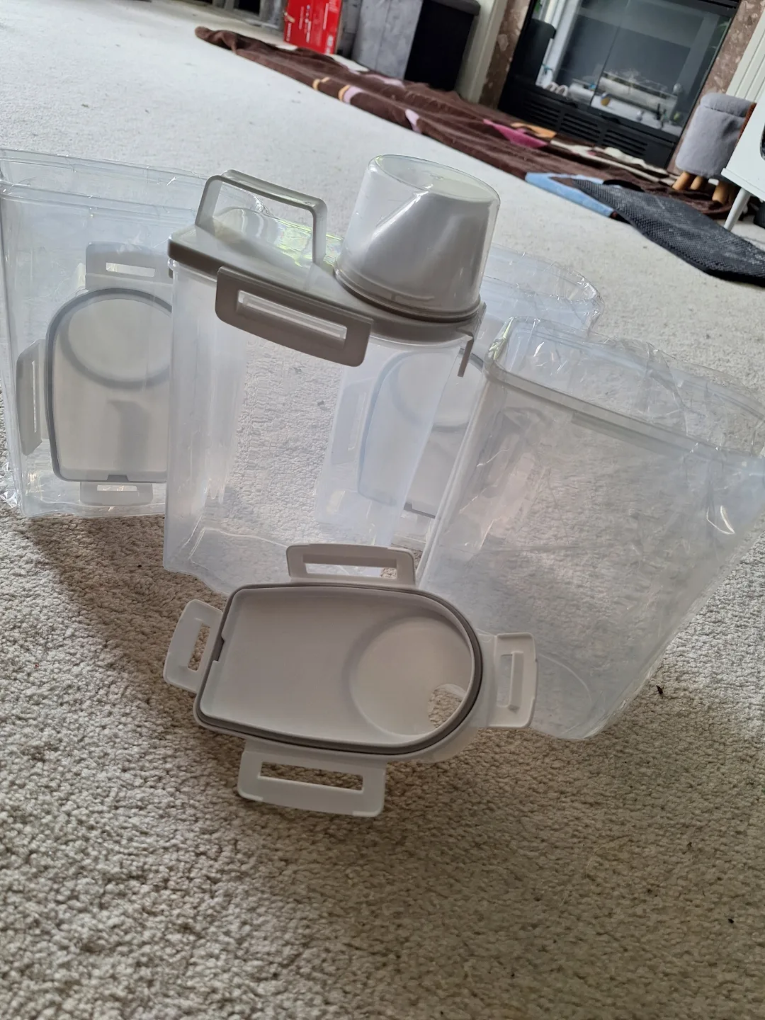 NEW Large Capacity Cereal/Rice/Flour Storage Containers image indicator(2)