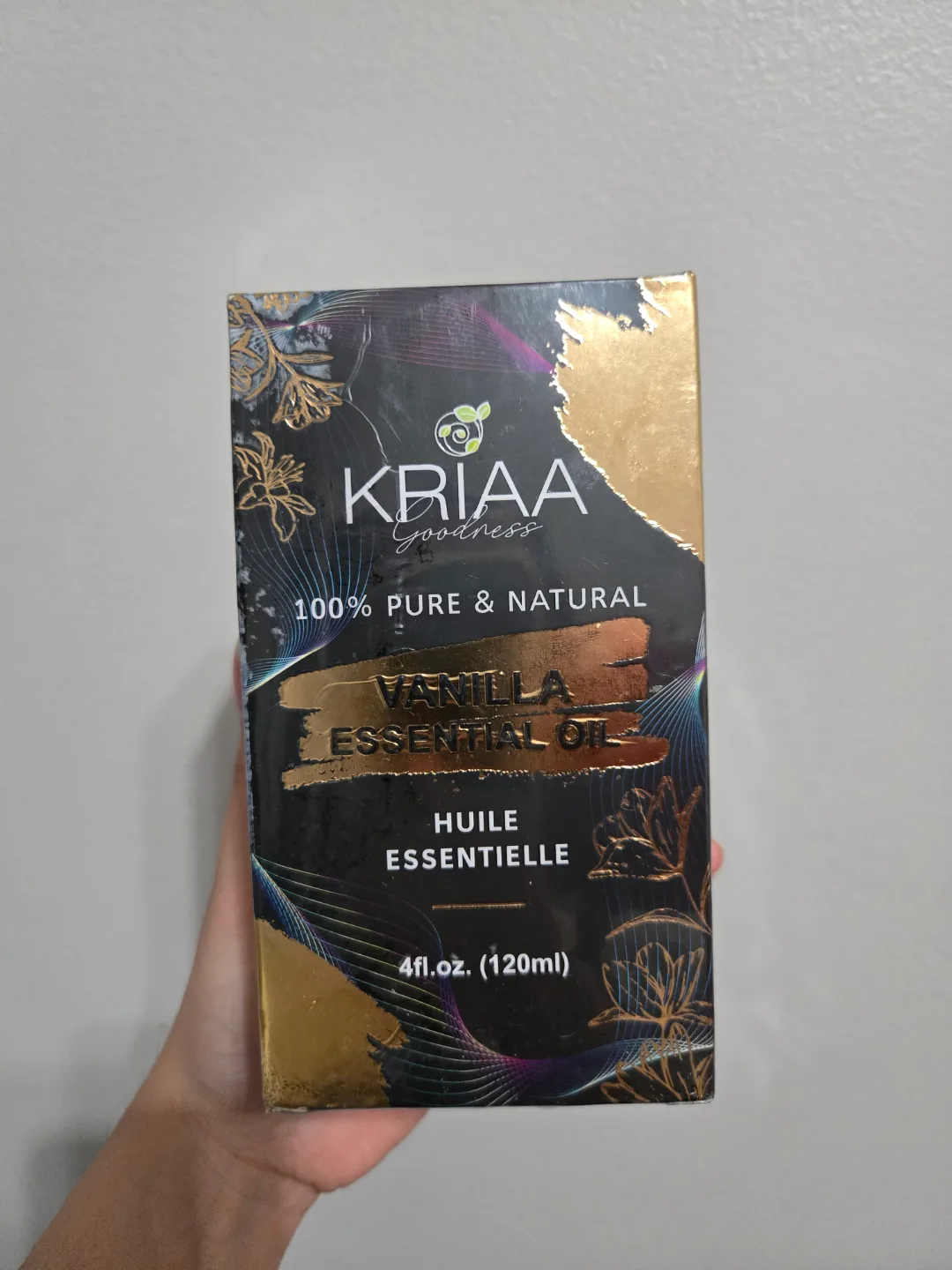 KRIAA Goodness Vanilla Essential Oil (120ml) thumbnail