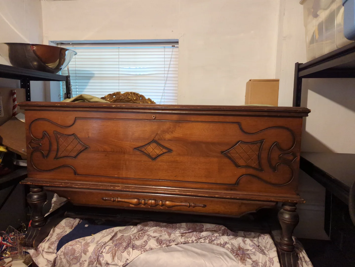 Vintage Wooden Cedar Chest 🏒 thumbnail