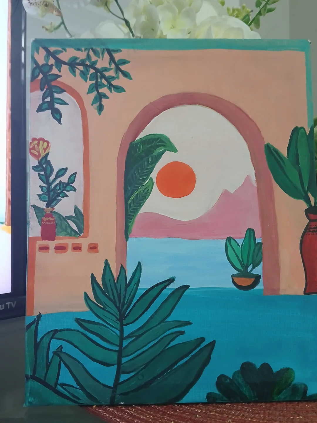 Hand Painted Canvas Art image indicator(3)