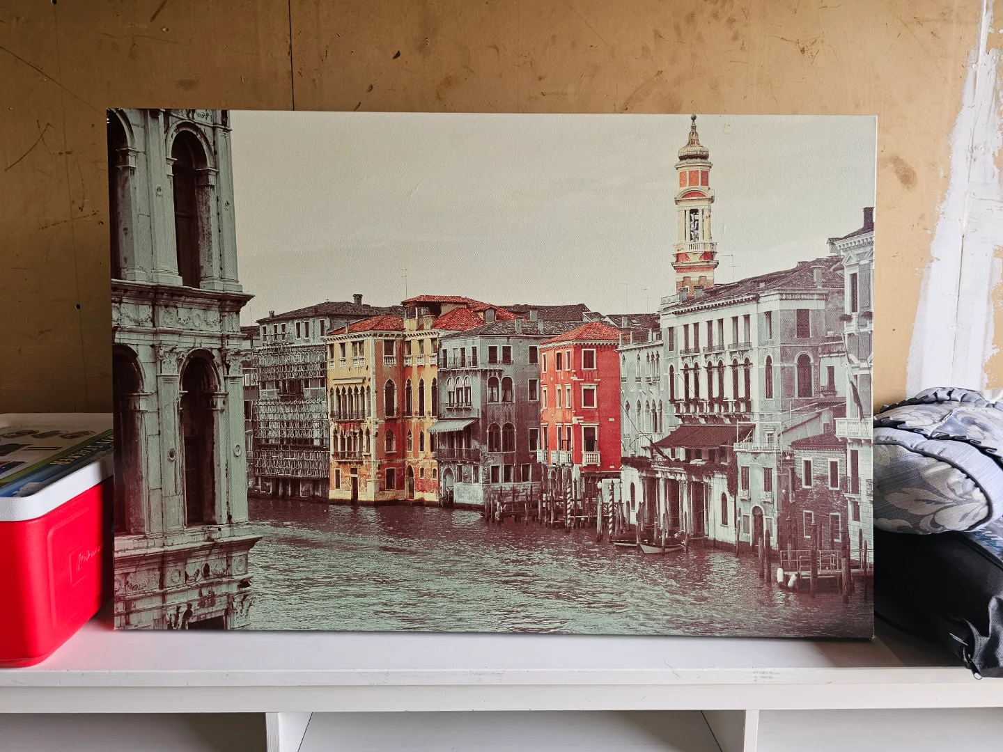 Canvas Wall Art - Venice Canal Scene image indicator(2)