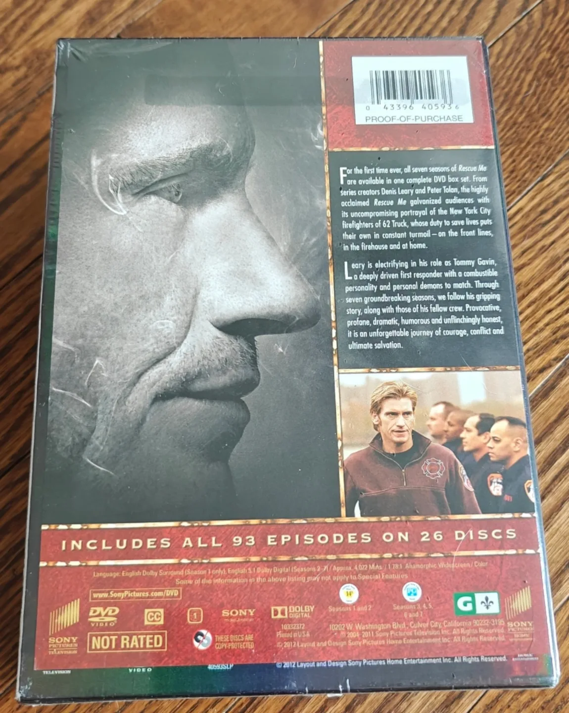 Rescue Me: The Complete Series DVD (new, sealed) image indicator(2)