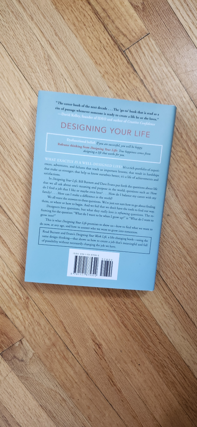 Designing Your Life Workbook by Bill Burnett & Dave Evans - photo 2