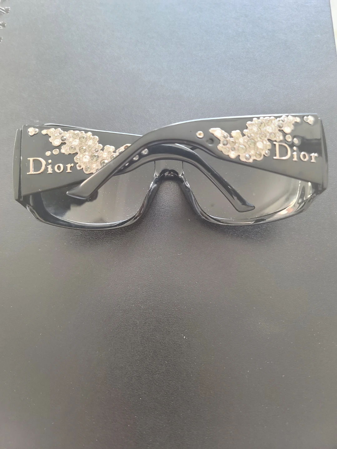 Dior Sunglasses Black Crystal Accents - photo 2