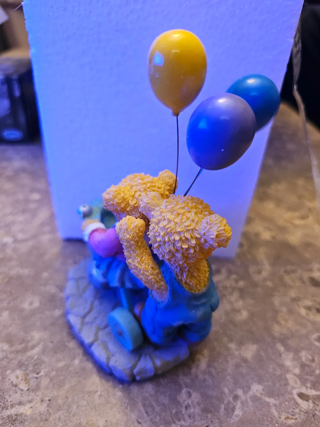 Avon Lovable Teddies Figurine - Off to a Birthday Party image indicator(3)