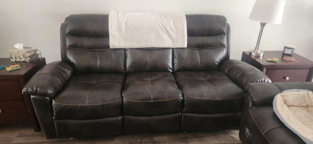 leather sofa recliner