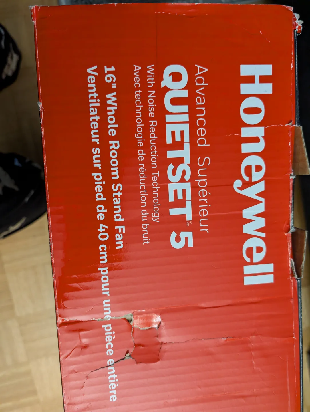 Honeywell Quietset 5 16" Stand Fan